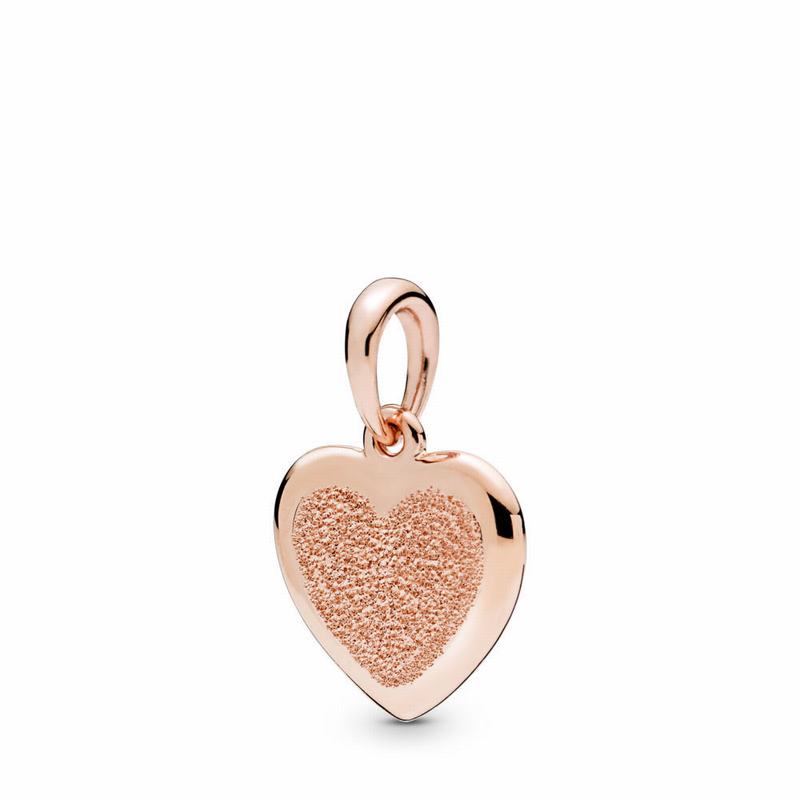 Pandora Rose™ Matte Brilliance Heart Pendant - Pandora Rose - Canada | XS5924WO